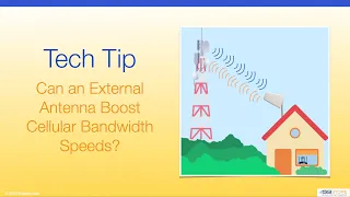 Tech Tip - Can an External Antenna Boost Cellular Bandwidth Speeds?