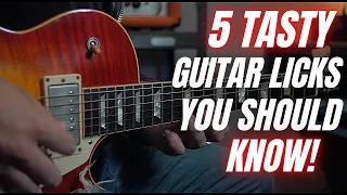 5 Extremely Tasty Licks You Should Know! (+TABs)