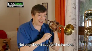 ERGObrass trumpet support newest version