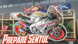 Ganti Body, Ban, Livery & Knalpot - Persiapan Sentul Bareng Cibi | CBR1000