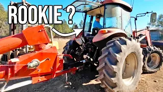 Brad Learns How to Drive a Tractor! | Vlog 202