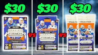 BLASTER vs HANGER vs VALUE PACKS (2023 Prizm Football)