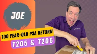 Rarest (and oldest) PSA Return of the Year | T206 Vintage Card PSA Unboxing | Sports Cards w/ Joe