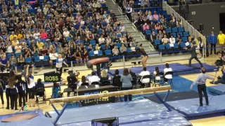 Kyla Ross UCLA Vault 2017 Senior Meet vs NC 9 875