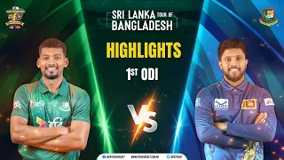 Highlights | 1st ODI | Bangladesh vs Sri Lanka