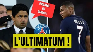 LE CLASH PSG/MBAPPE INEVITABLE ? ULTIMATUM