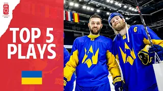 Top 5 Plays: Ukraine | 2024 #mensworlds Division 1B