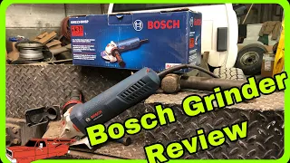 Product Review: Bosch 5 in. 13 Amp Angle Grinder with Paddle Switch