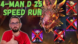 💥 90 Seconds Dragon 25 Team 💥100% Consistent F2P Friendly | RAID SHADOW LEGENDS