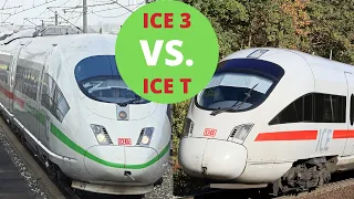 ICE 3 vs. ICE T - das sind die Unterschiede