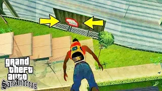 Как попасть в эту дырку GTA San Andreas? Сложные Трюки Гта!