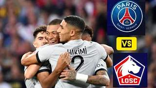 Psg Vs Lille Full match 9-1|| All goals and Highlights 2023||latest match Full HD