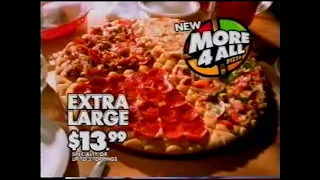 Pizza Hut More 4 All Pizza & Holiday Gift Card Commercial (2005)