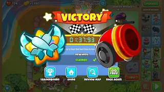 3rd Place! BTD6 Race "Cheap and Poor ~by Ash" - 1:37.93