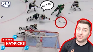 NHL Plays Of The Week: HE SAVED HIS TEAM IN DOUBLE OVERTIME!? | Steve's Hat-Picks