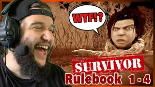 Reacting to the Dead By Daylight Survivors Rulebook! (1 - 4) | Raap Reactions