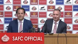 Stewart Donald meets the media