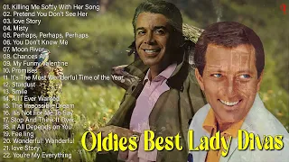 Oldies Best Lady Divas-Andy Williams,Jerry Vale, Perry Como , Johnny Mathis - Soul Songs 50s 60s 70s