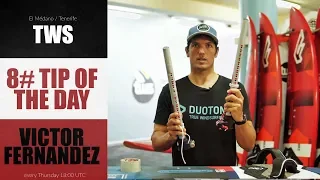 8# TIP OF THE DAY - Victor Fernandez - tape the extension trick
