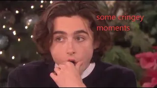 timothee chalamet being a meme for 1 minute straight