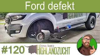 FarmVlog #120: Reperatur am Ford | Weide auszäunen | neues Anbaugerät am Hof