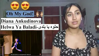 I LOVE IT ! Arab reacts to Diana Ankudinova Helwa Ya Baladi حلوه يا بلدى Диана Анкудинова REACTION