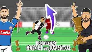 🏆PENALTY SHOOT-OUT! Napoli vs Juventus🏆 (Coppa Italia Final 2020  Parody Highlights Danilo Meret)