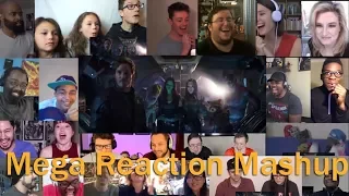 Avengers Infinity War Trailer (Guardians of The Galaxy Meet Thor) MEGA REACTION MASHUP