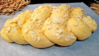 How to make delicious braided Easter bread. Easy Easter bread recipe. German Easter bread.