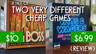 A Tale of Two Very Different Cheap Board Game Deals (Wits & Wagers: It's Vegas Baby! REVIEW)