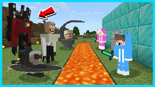 MIPAN & ZUZUZU Buat Rumah Super Aman Untuk Lawan SKIBIDI TOILET TERBARU Di Minecraft! KUAT BANGET