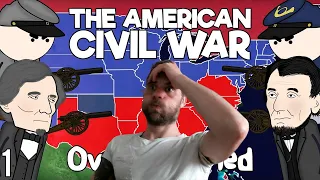 French Guy Reacts to The American Civil War Part 1