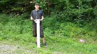 pvc pipe survival cache