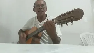 tõe voz e violão cantando a música amor pra valer de Amado Batista