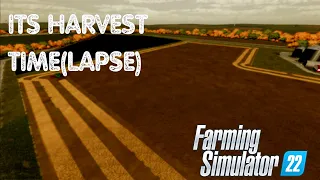 Year 1 Soybean Harvest | Farming Simulator 22 (Timelapse)