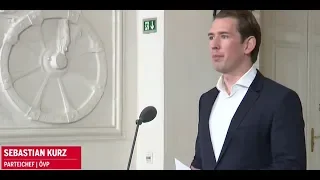 Türkis-Grün: Statement von Kurz