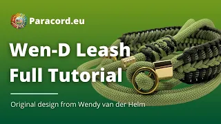 How to make Collar and Leash in one | Wen-D Leash | Paracord tutorial DIY