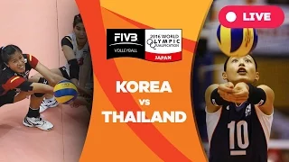 Korea v Thailand - 2016 Women's World Olympic Qualification Tournament