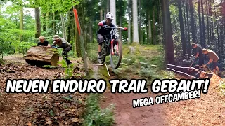 Mountainbike Enduro Trail gebaut! - So naturbelassen ist noch kein Trail bei uns! Build&Ride //TT