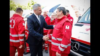 Österreich schickt Rettungsfahrzeuge in die Ukraine