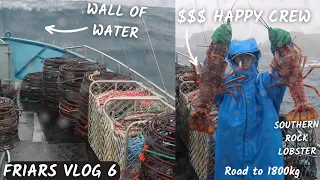 Big waves, Large lobster, Giant starfish?? -- Friars fishing vlog 6.