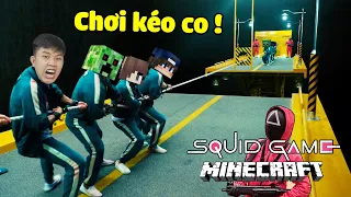 Nếu bqThanh và Ốc CHƠI MAP KÉO CO SINH TỬ Của SQUID GAME Trong Minecraft ???