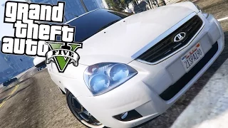 GTA 5 Моды: Лада Приора - Отечественный автопром! | GTA 5 Mods: Lada Priora