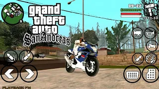 Мой первый запуск игры GTA San Andreas Multiplayer (Самп)  На телефоне?!! ??  Играем!