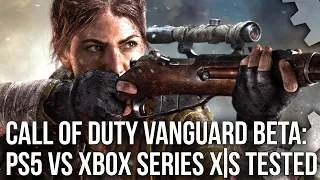 Call of Duty Vanguard Beta: PS5 vs Xbox Series X/S Multiplayer + 120Hz Modes Tested!