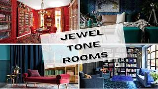 Gorgeous Jewel Tone Rooms | Home Decor & Home Design | And Then There Was Style