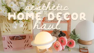 an aesthetic home decor haul (shein, amazon, hobby lobby)