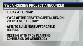 YWCA housing project announced