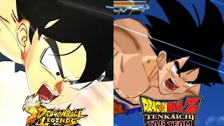 LF GOKU AND FRIEZA| DRAGON BALL LEGENDS VS TENKAICHI TAG TEAM🔥