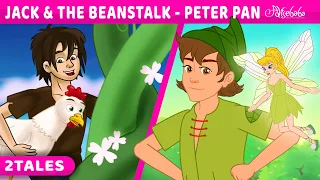 Jack and the Beanstalk + Peter Pan | Bedtime Stories for kids